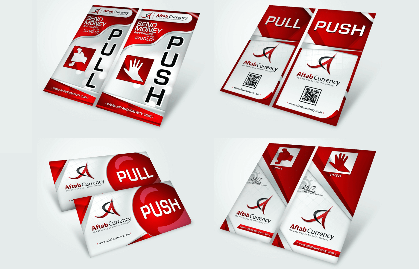 Shop signage for Aftab Currency Exchange - ACE Money Transfer in United Kingdom