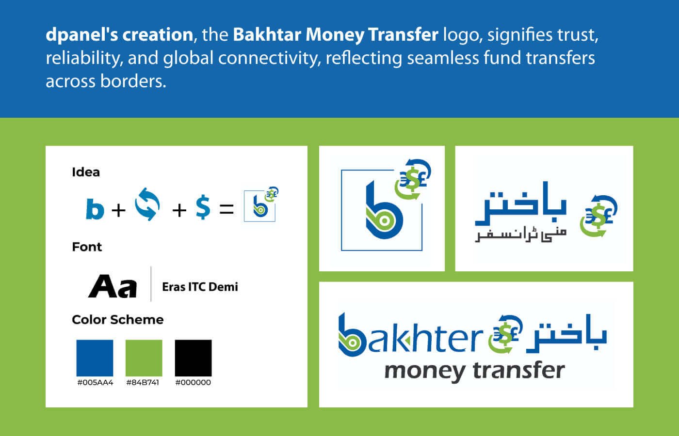 Logo for Bakhter Money Transfer in United Kingdom