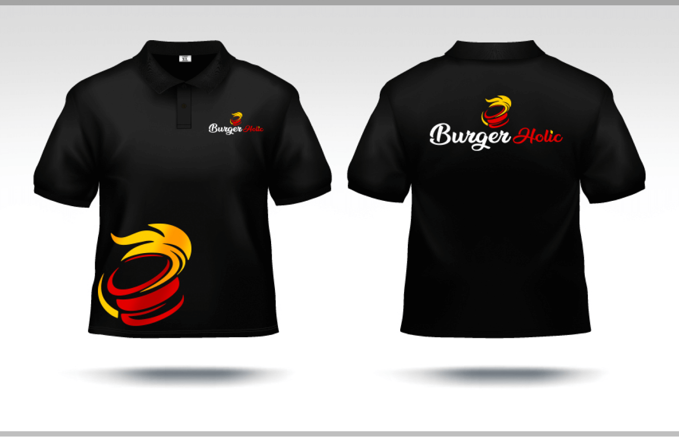 Shirts for Burger Holic in United Kingdom