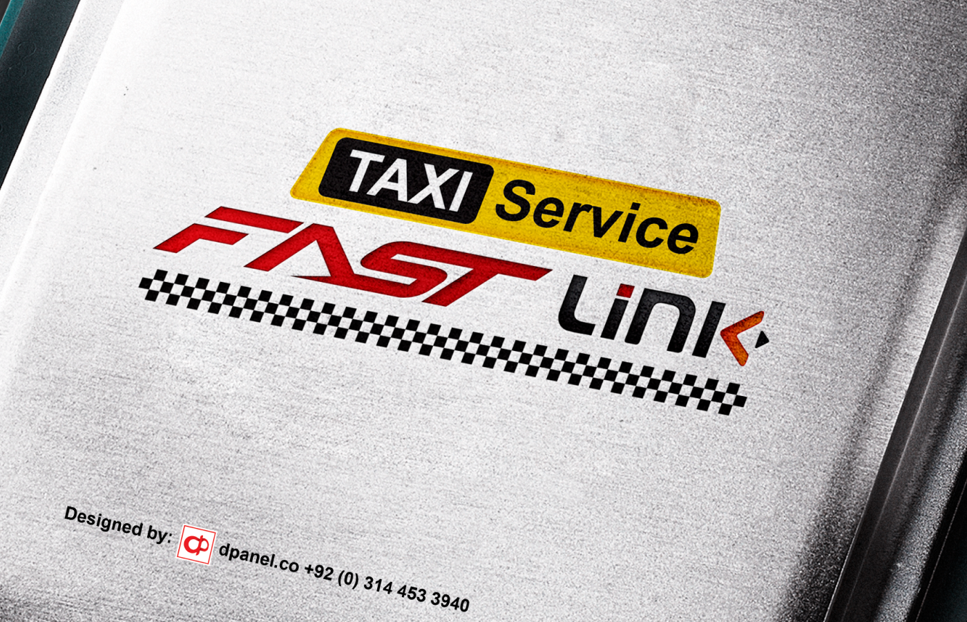 Logo for Fastline Taxi Service Rebranding in United Kingdom