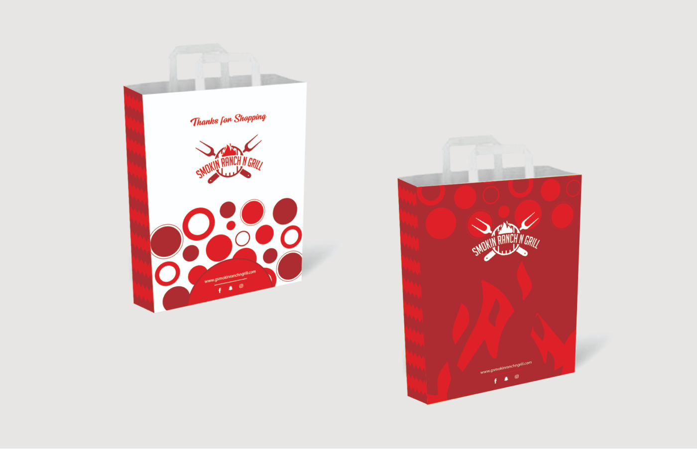 Packages for Smokin` grill and pizza in United Kingdom