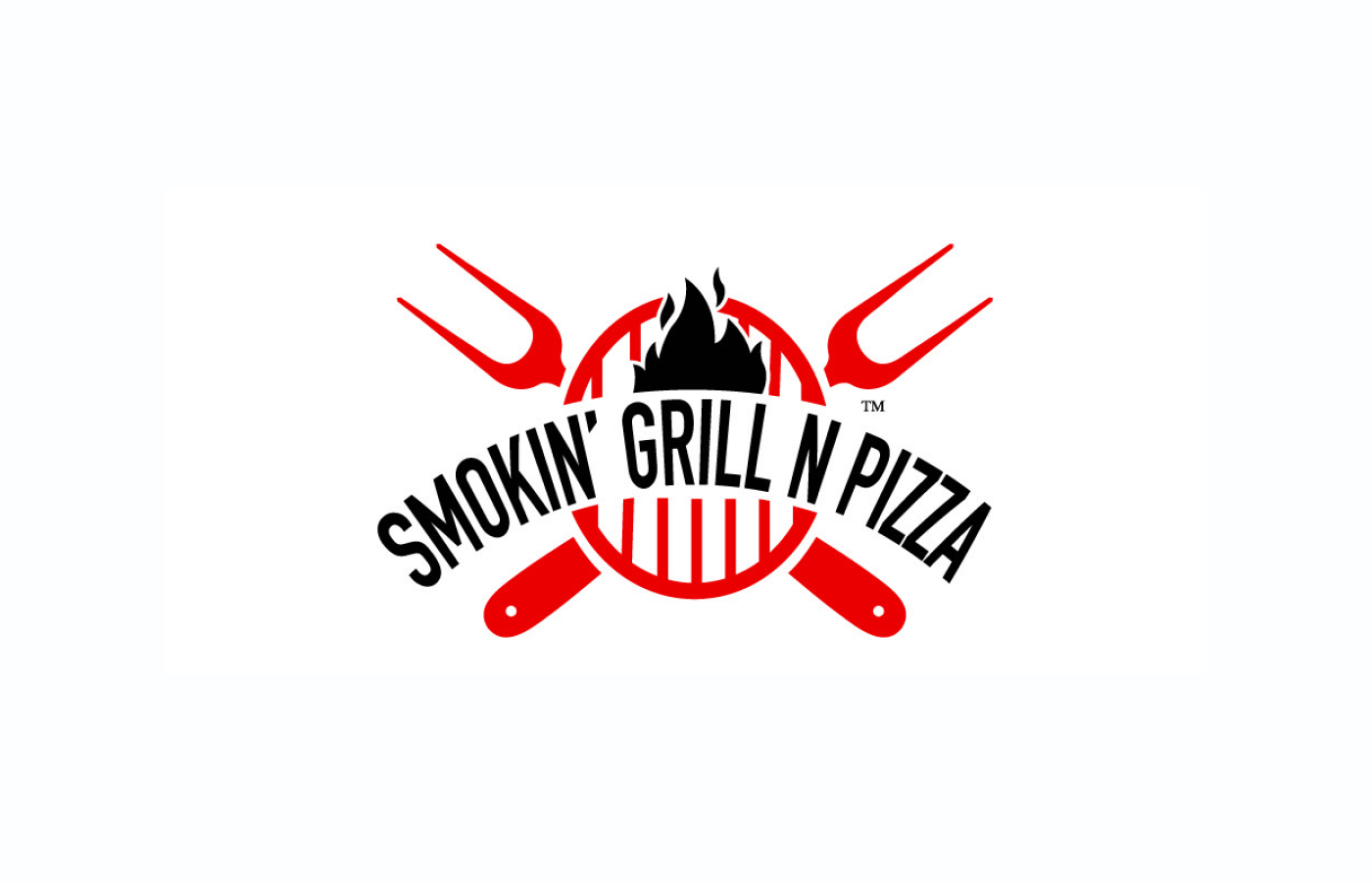 Logo for Smokin` grill and pizza in United Kingdom