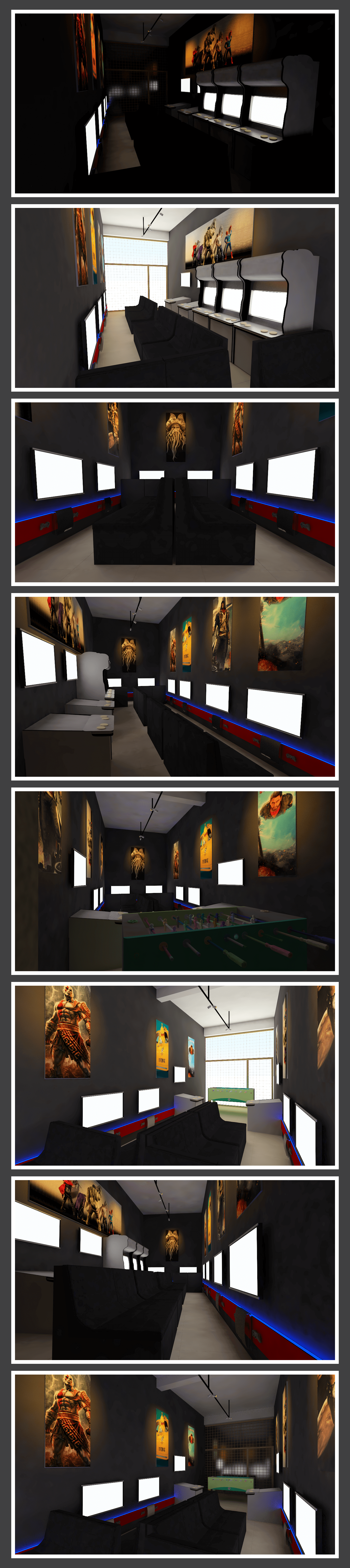 3d mockup for The Gaming Zone in Pakistan