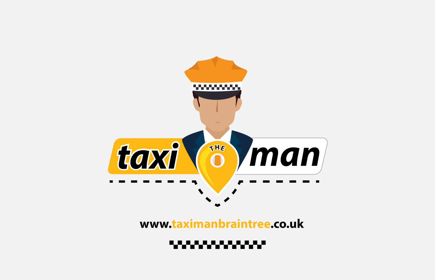 Logo for The Taxi Man - Taxi Service in United Kingdom